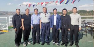 中國黃河文化經(jīng)濟發(fā)展研究會何光暐會長一行赴我市考察交流，與文旅集團(tuán)達(dá)成戰(zhàn)略合作