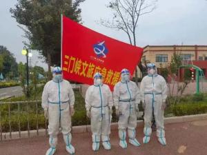 市文旅集團一線戰(zhàn)“疫”之：北方游船員工化身“大白”，守護隔離點群眾安全